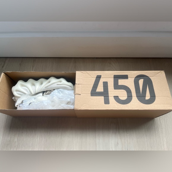Adidas Yeezy 450 stone flax / tan DEADSTOCK SIZE 4 1/2 UK - Picture 6 of 6